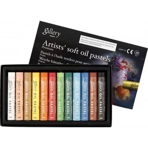 Gallery Ölpastellstifte Premium - gemischte Farben - 12 Stk Gallery Ölpastellstifte Premium - gemischte Farben - 12 Stk