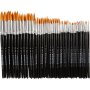 Gold Line Pinsel - Nr. 1+2+4+8+12+18+22 - rund - 7 x 12 Stk