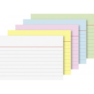 Schreibkarten - A7 liniert x100 - Set Schreibkarten - A7 liniert x100 - Set