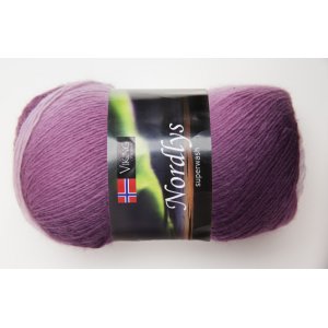 Wikingergarn Nordlys 100g - Rosa/Lila/Natur (968) Wikingergarn Nordlys 100g - Rosa/Lila/Natur (968)