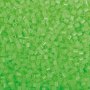 Rhrenperlen Transparent grn - 6000 Stk