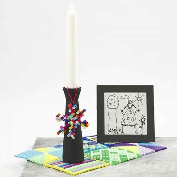 Perlenfliesen - Klar - Quadratisch - 14,5x14,5 cm - 10 Stk Perlenfliesen - Klar - Quadratisch - 14,5x14,5 cm - 10 Stk