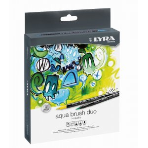 Aquarellstifte Aqua Brush Duo - 36er-Pack Aquarellstifte Aqua Brush Duo - 36er-Pack