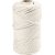 Makramee-Garn - gebrochenes Weiß - Ø4 mm - 55 m Makramee-Garn - gebrochenes Weiß - Ø4 mm - 55 m