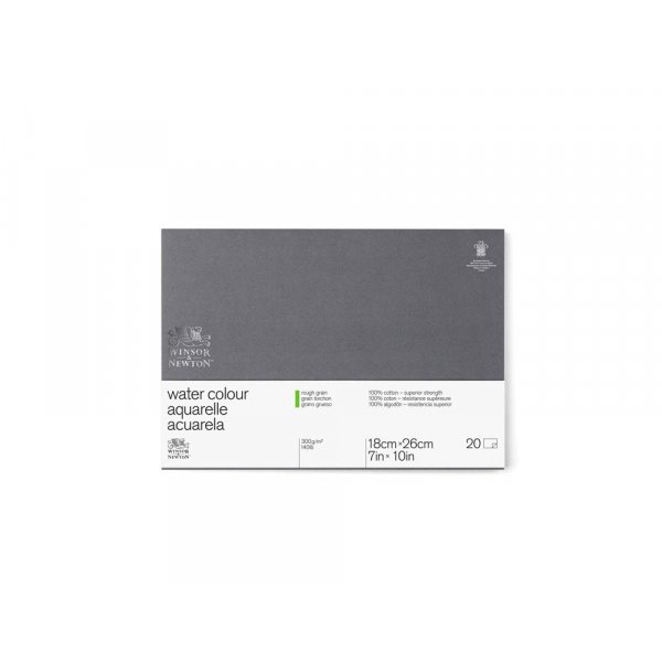 Aquarellblock W&N Super Premium Coarse Spiralbindung 300g