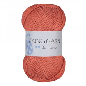 Wikingergarn Bambino 50g - Orange (453) Wikingergarn Bambino 50g - Orange (453)