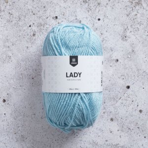 Dame 50g - Hellblau Dame 50g - Hellblau
