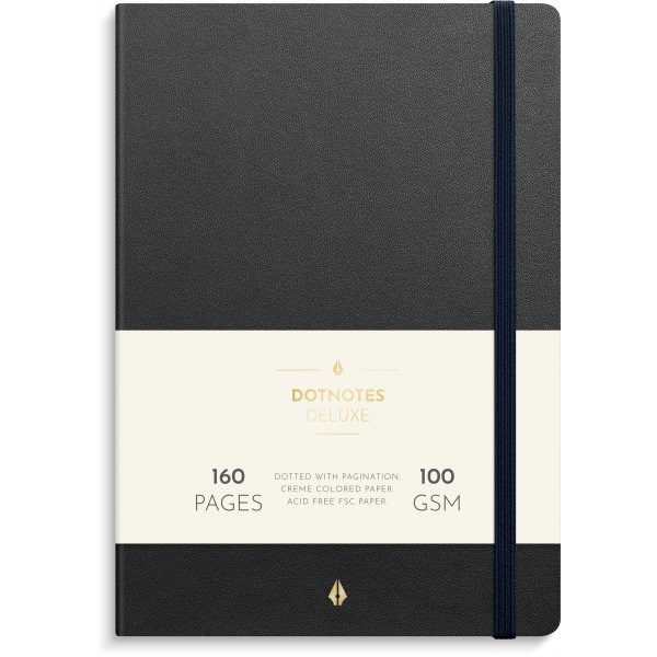 DotNotes - Deluxe - A5 - Schwarz