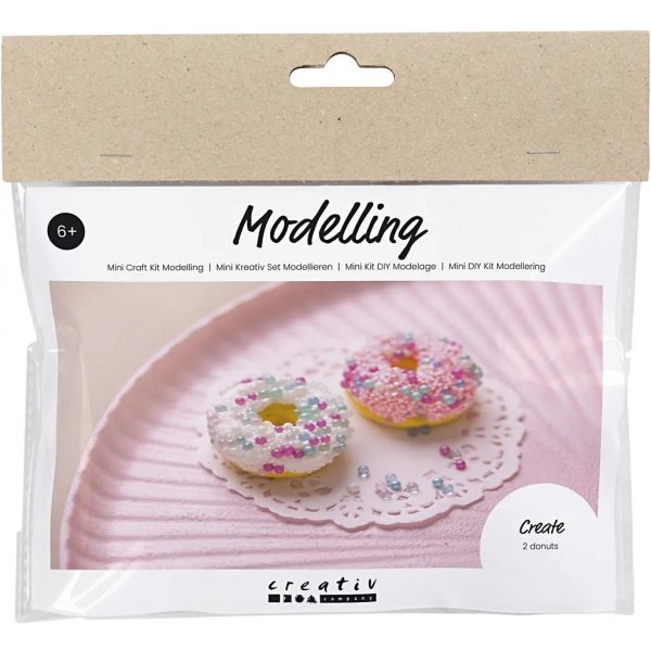 Mini-DIY-Bausatz Modellierung, Donuts