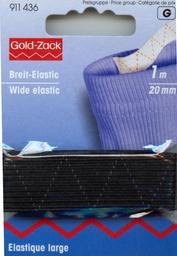 Breites elastisches Schwarz Breites elastisches Schwarz