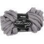 XL-Acrylgarn mit Wolle - 300 g - Grau