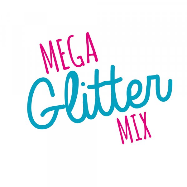Basteln - Mega-Glitzer-Set