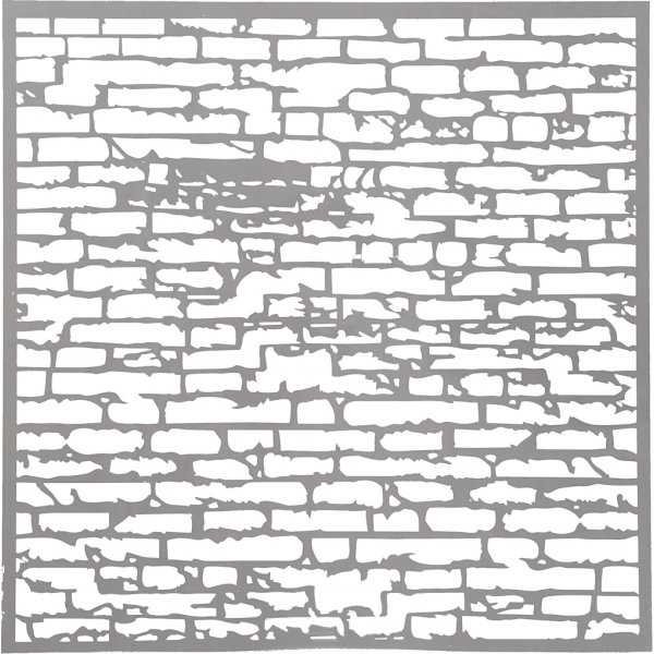 Schablone - Wand - 30,5 x 30,5 cm