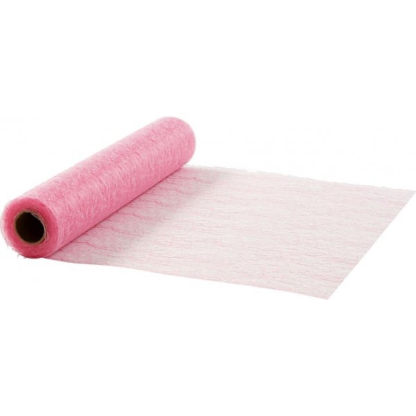 Tischlufer - leuchtendes Rot - 10 m