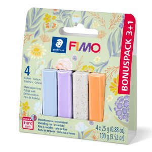 Fimo Soft 3+1 x 25 g - Bloomy Fimo Soft 3+1 x 25 g - Bloomy