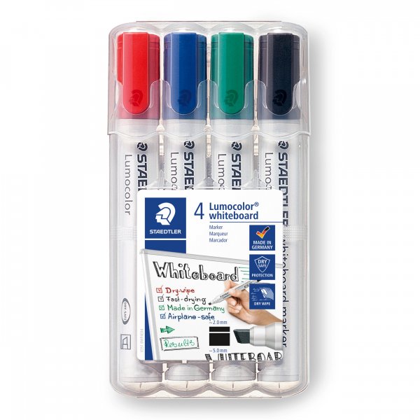 Whiteboardstift Lumocolor 2-5 mm - 4 Stifte