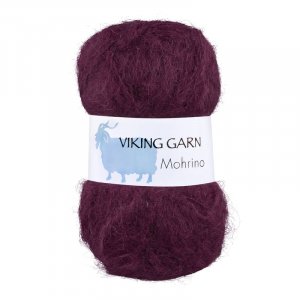 Wikingergarn Mohrino 50g - Burgund (570) Wikingergarn Mohrino 50g - Burgund (570)