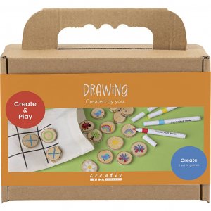 DIY-Set, Zeichenmaterialien, Spiele, Memory-Spiele & Match-3-Farben-Spiel