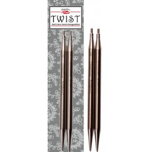 Endnadeln Twist SS Lace 10 cm - 3,75 mm (S) Endnadeln Twist SS Lace 10 cm - 3,75 mm (S)