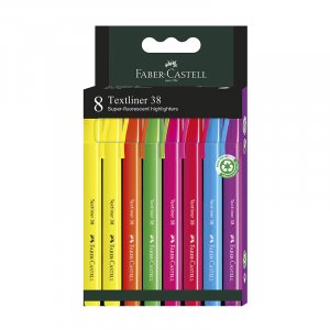 Textmarker-Set - Faber-Castell - Pastell - 8-tlg Textmarker-Set - Faber-Castell - Pastell - 8-tlg