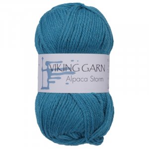Wikingergarn Alpaca Storm 50g - Mittelblau (530) Wikingergarn Alpaca Storm 50g - Mittelblau (530)