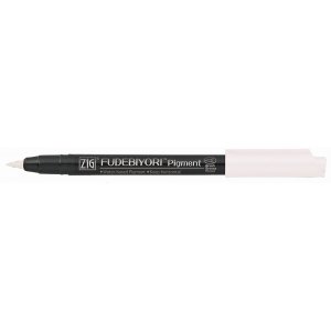 Pinselstift ZIG Fudebiyori - Milchweiß Pinselstift ZIG Fudebiyori - Milchweiß