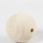 Holzperlen - 60 mm - 3 Stk