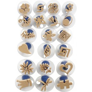 Schaumstoffstempel mit Griffen - 20 Stk Schaumstoffstempel mit Griffen - 20 Stk