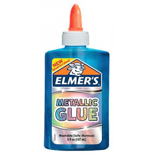 Kleber Elmers - Metallischer Kleber - 147 ml - Blau