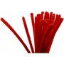 Pfeifenreiniger - 9 mm - rot - 25 Stk