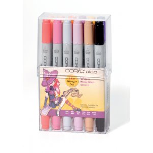 Copic Ciao Set - 12 Stifte - Wendy Witch (Mix von Alexandra Kopetzky) Copic Ciao Set - 12 Stifte - Wendy Witch (Mix von Alexandra Kopetzky)