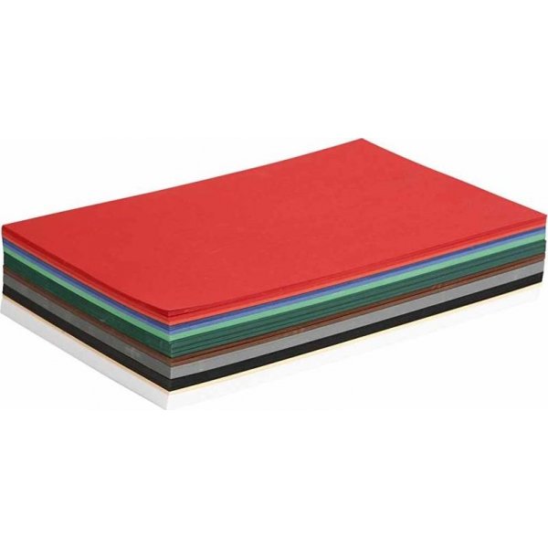 Weihnachtskarton - gemischte Farben - A4 - 300 Blatt