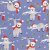 Geschenkpapier - Lila - Faultier - 5 m
