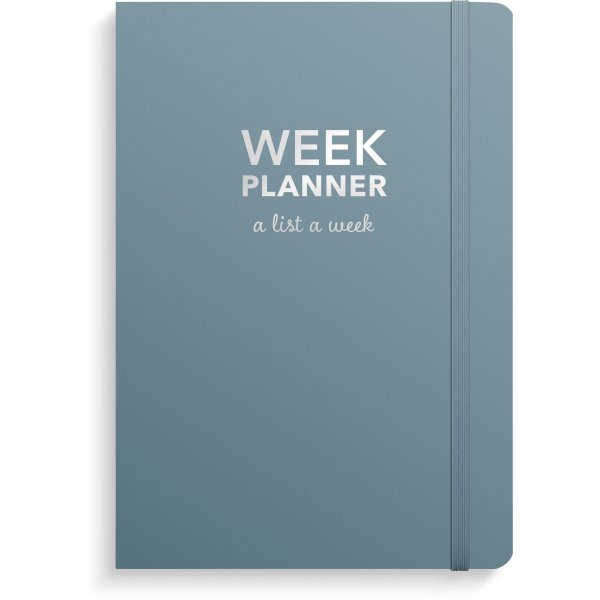 Wochenplaner undatiert - Blau