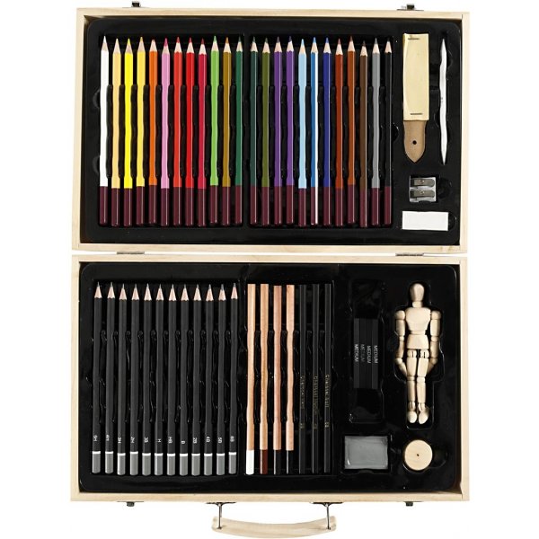 Skizze und Zeichnung - gemischte Farben