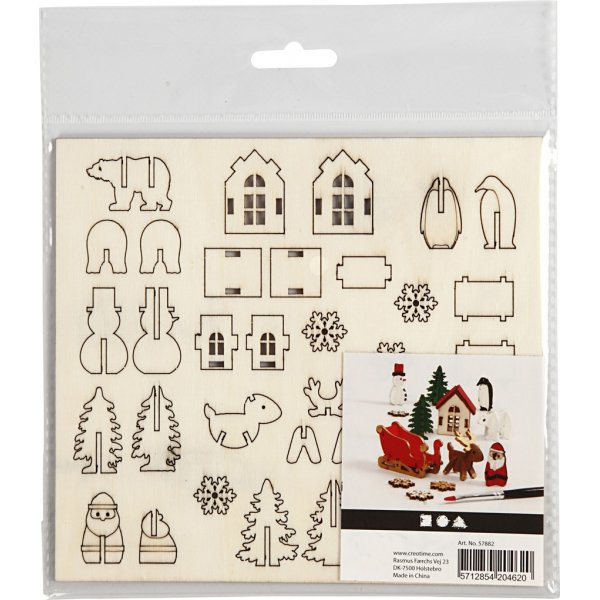 Holzfiguren zum Selbermachen - Weihnachten