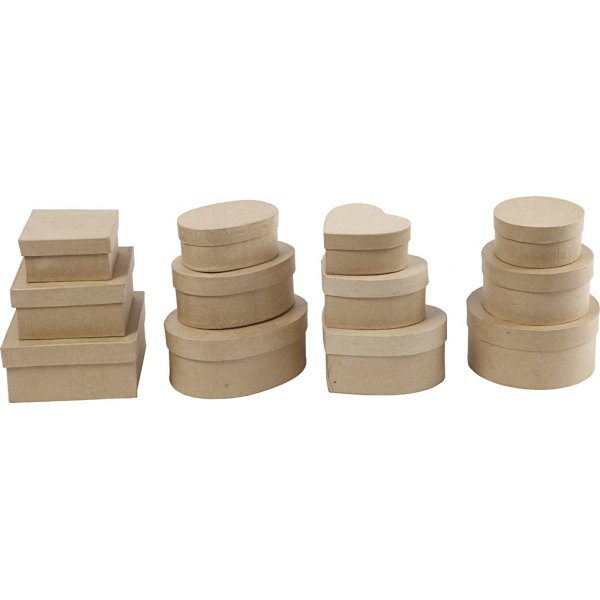 Asche - Pappmach - 72 Stk