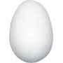 Frigolit-Eier - Wei - H12 cm - 25 Stk