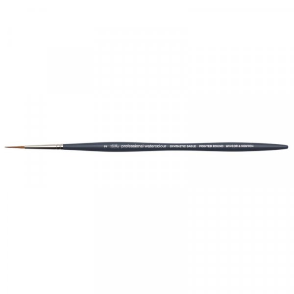 Synthetischer Pinsel W&N Professional Watercolour - rund, spitz