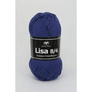 Black Sheep Lisa 8/4 Garn 50g - Mittelblau (73) Black Sheep Lisa 8/4 Garn 50g - Mittelblau (73)
