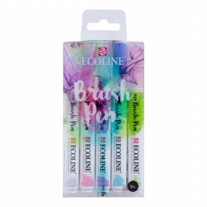 Ecoline Pinselstifte 5er-Pack - Pastell Ecoline Pinselstifte 5er-Pack - Pastell