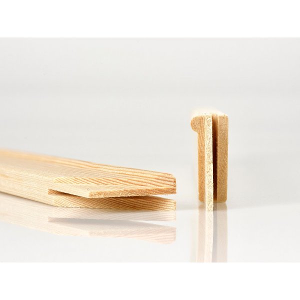 Teil fr Keilrahmen fr Leinwand - 2er-Pack - 77-91 cm