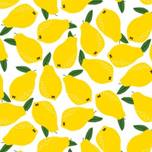 Plane PVC Zitrone - Gelb