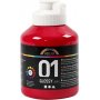 Schulfarbe - Acryl - Primrrot - glnzend - 500 ml