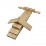 Bebaubare Holzfliesen 200 Stck - Holzfarben