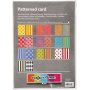 Gemusterter Karton - gemischte Farben - A4 - 200 Blatt