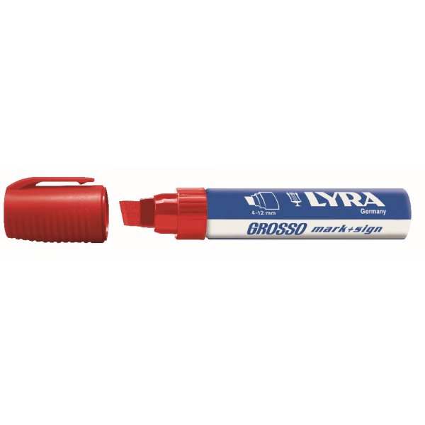 Permanentmarker Mark&Sign 4-12 mm - Rot