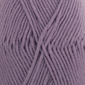 DROPS Merino Extra Fine Uni Color Garn - 50 g - Hellviolett (22) DROPS Merino Extra Fine Uni Color Garn - 50 g - Hellviolett (22)