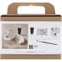 Mini-DIY-Kit Modellieren, schwarz, Bildhauerei
