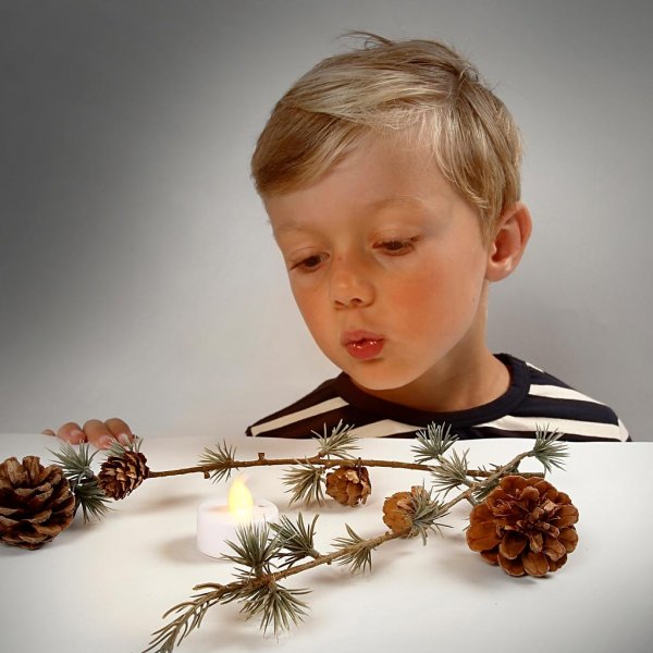 LED-Wrmelicht - wei - 24 Stk